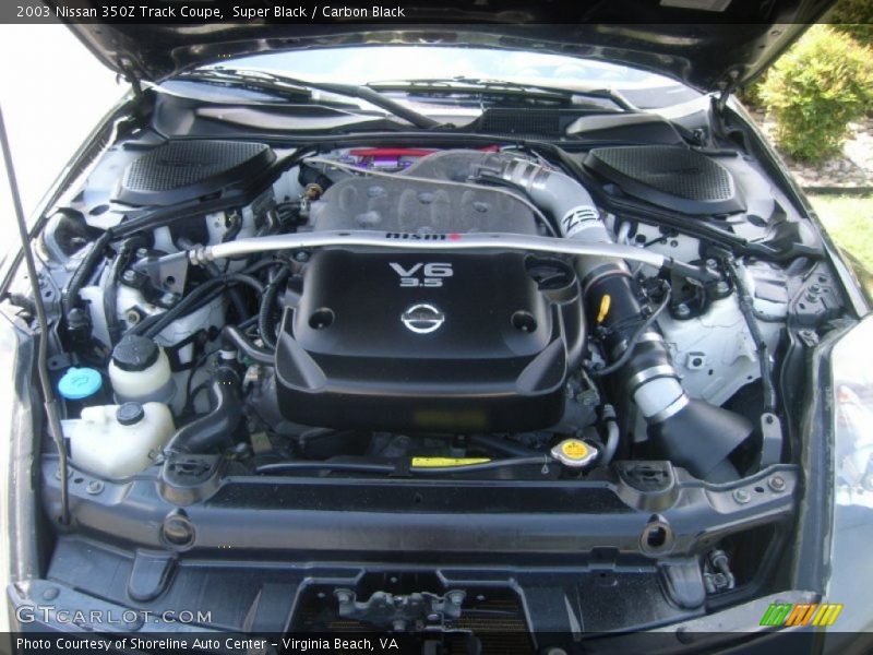 Super Black / Carbon Black 2003 Nissan 350Z Track Coupe