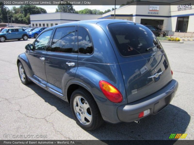 Steel Blue Pearlcoat / Gray 2002 Chrysler PT Cruiser Limited