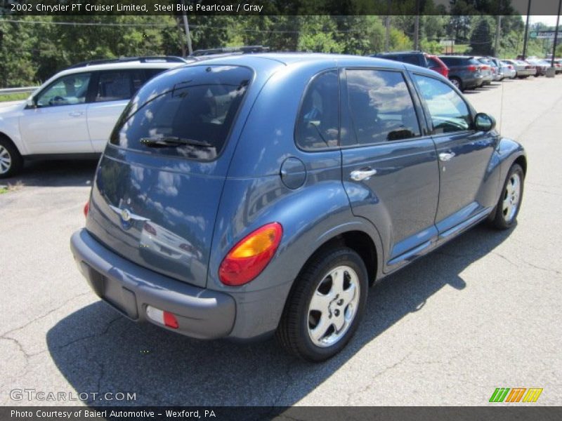 Steel Blue Pearlcoat / Gray 2002 Chrysler PT Cruiser Limited