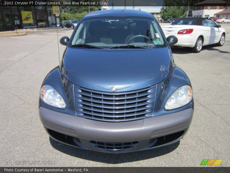 Steel Blue Pearlcoat / Gray 2002 Chrysler PT Cruiser Limited