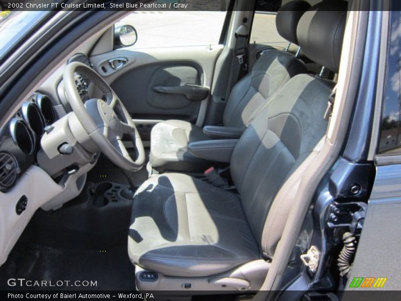 Steel Blue Pearlcoat / Gray 2002 Chrysler PT Cruiser Limited