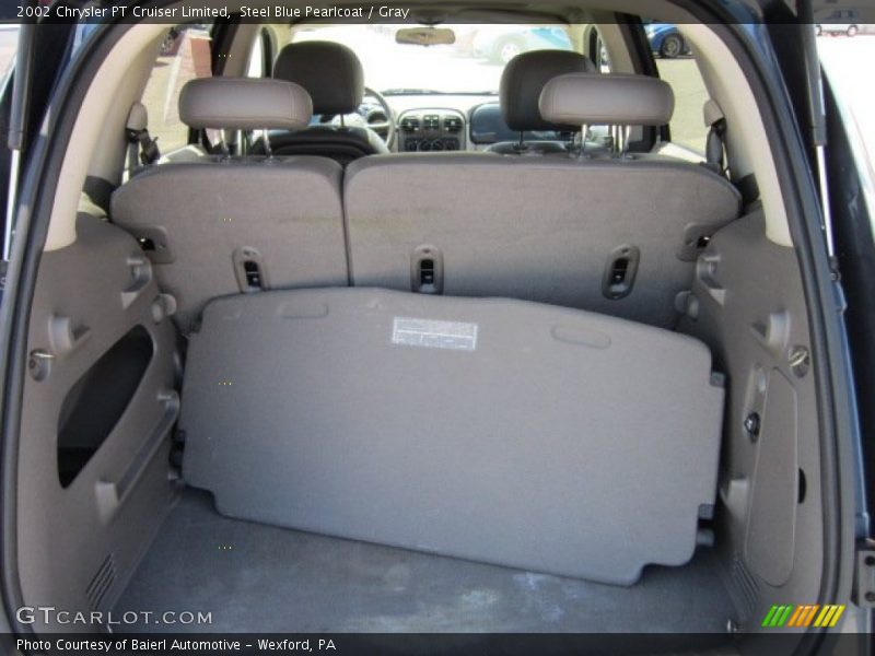 Steel Blue Pearlcoat / Gray 2002 Chrysler PT Cruiser Limited