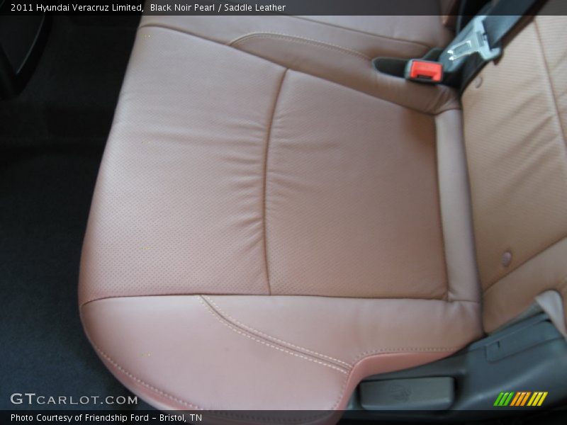 Black Noir Pearl / Saddle Leather 2011 Hyundai Veracruz Limited