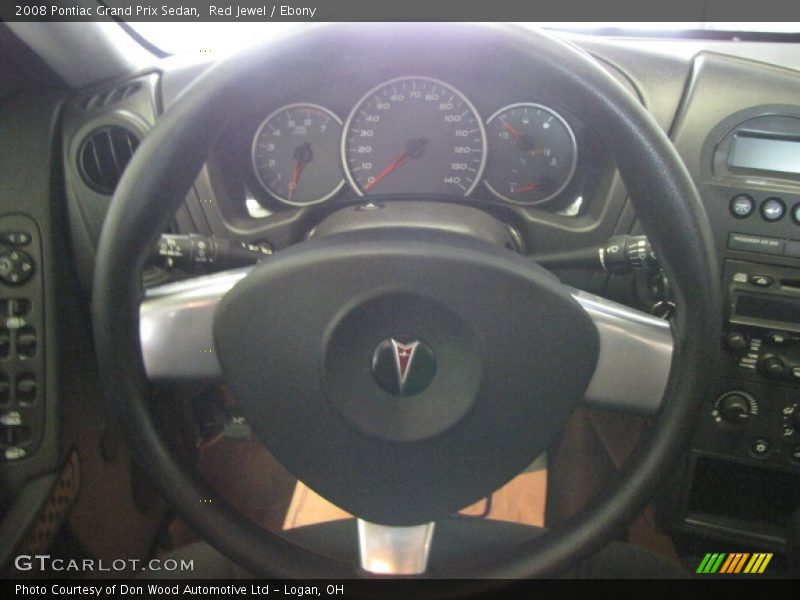 Red Jewel / Ebony 2008 Pontiac Grand Prix Sedan