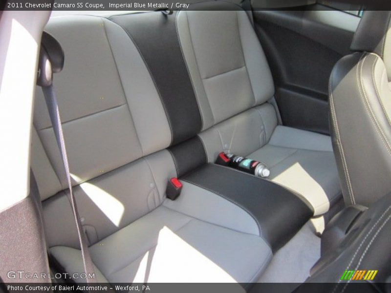 Imperial Blue Metallic / Gray 2011 Chevrolet Camaro SS Coupe