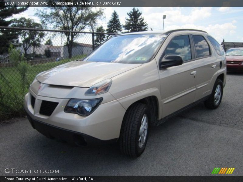 Front 3/4 View of 2003 Aztek AWD