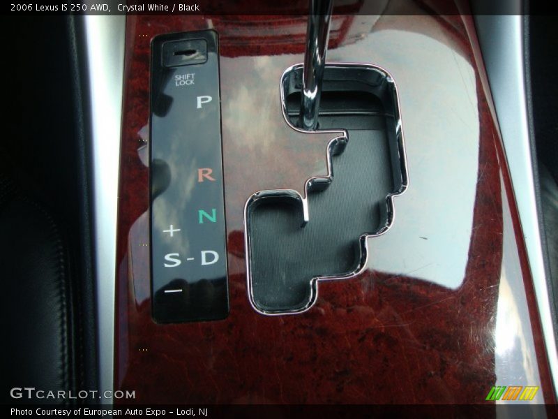 Crystal White / Black 2006 Lexus IS 250 AWD