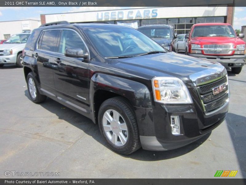 Onyx Black / Jet Black 2011 GMC Terrain SLE AWD