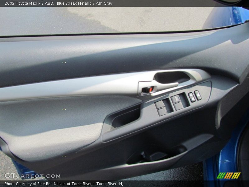 Blue Streak Metallic / Ash Gray 2009 Toyota Matrix S AWD