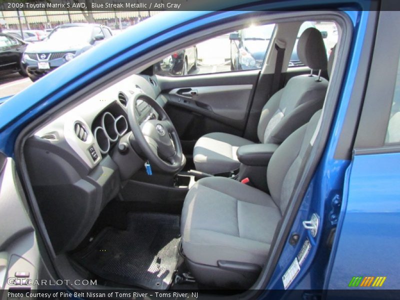 Blue Streak Metallic / Ash Gray 2009 Toyota Matrix S AWD