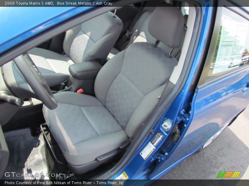 Blue Streak Metallic / Ash Gray 2009 Toyota Matrix S AWD