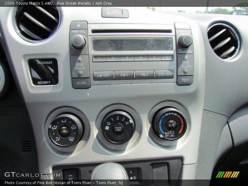 Blue Streak Metallic / Ash Gray 2009 Toyota Matrix S AWD
