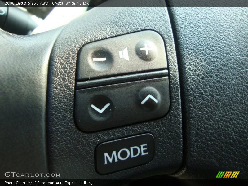 Crystal White / Black 2006 Lexus IS 250 AWD