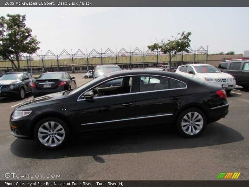 Deep Black / Black 2009 Volkswagen CC Sport