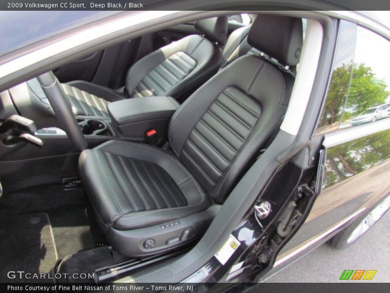 Deep Black / Black 2009 Volkswagen CC Sport