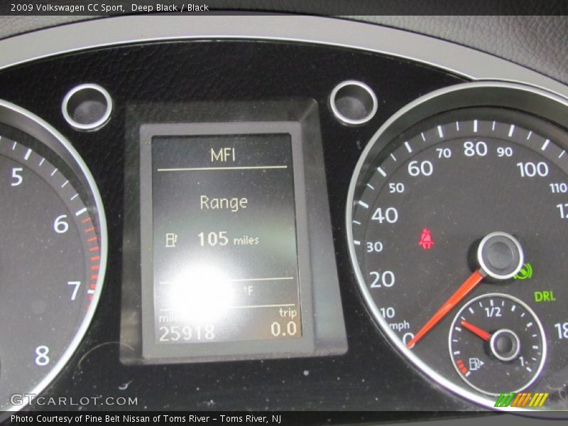 Deep Black / Black 2009 Volkswagen CC Sport