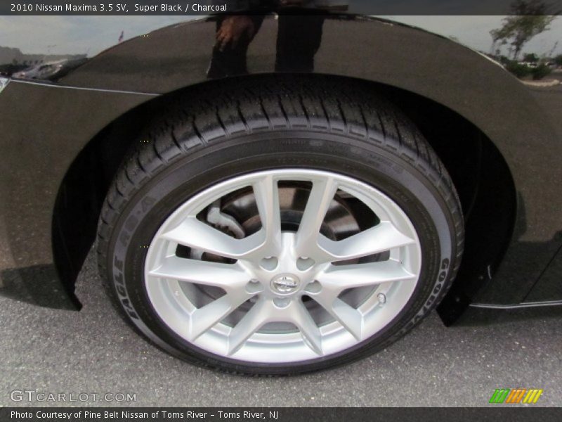 Super Black / Charcoal 2010 Nissan Maxima 3.5 SV