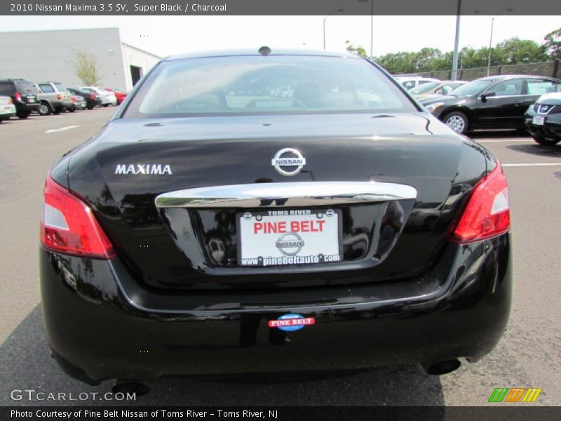 Super Black / Charcoal 2010 Nissan Maxima 3.5 SV