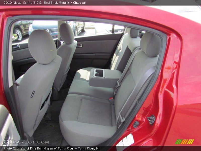 Red Brick Metallic / Charcoal 2010 Nissan Sentra 2.0 S