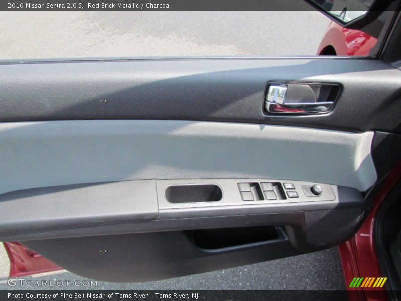 Red Brick Metallic / Charcoal 2010 Nissan Sentra 2.0 S