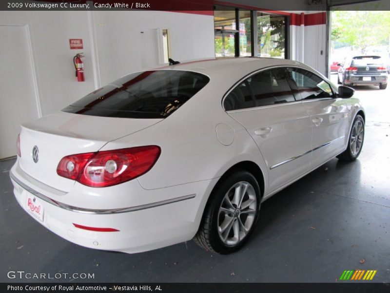 Candy White / Black 2009 Volkswagen CC Luxury