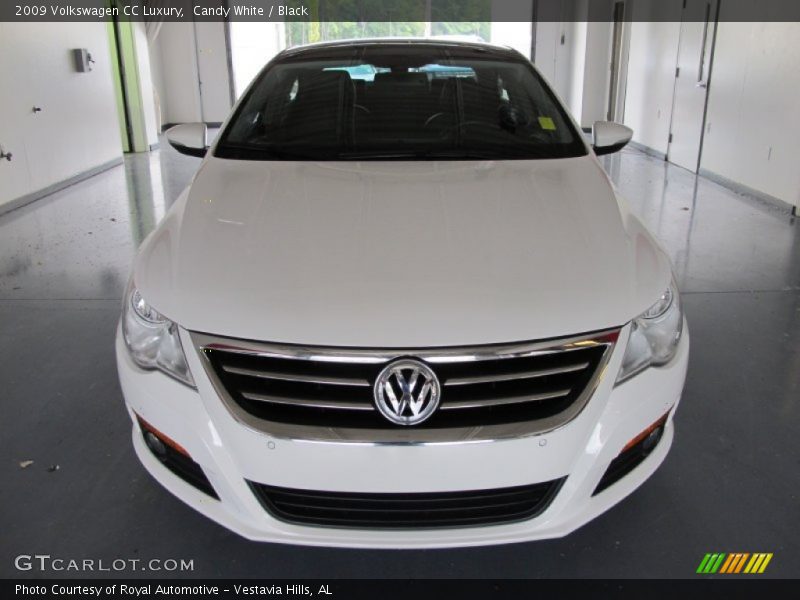 Candy White / Black 2009 Volkswagen CC Luxury