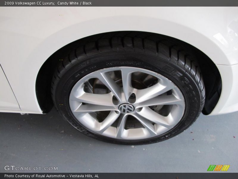 Candy White / Black 2009 Volkswagen CC Luxury