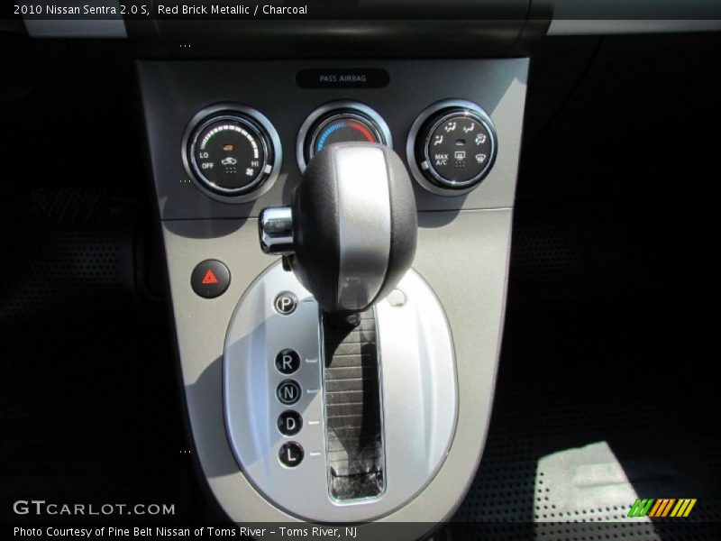 Red Brick Metallic / Charcoal 2010 Nissan Sentra 2.0 S