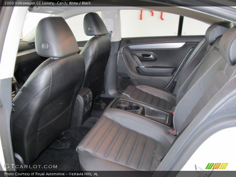 Candy White / Black 2009 Volkswagen CC Luxury