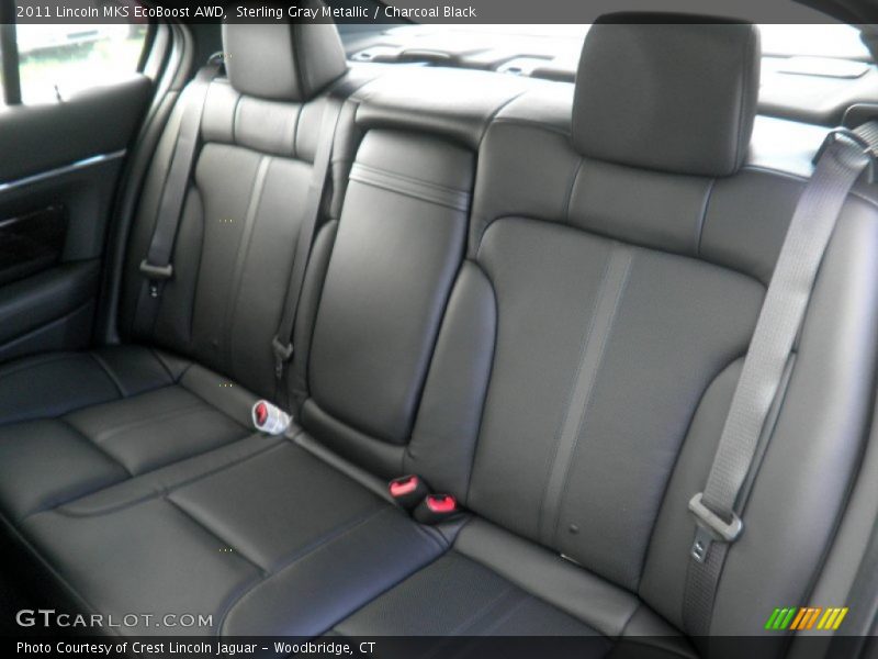  2011 MKS EcoBoost AWD Charcoal Black Interior