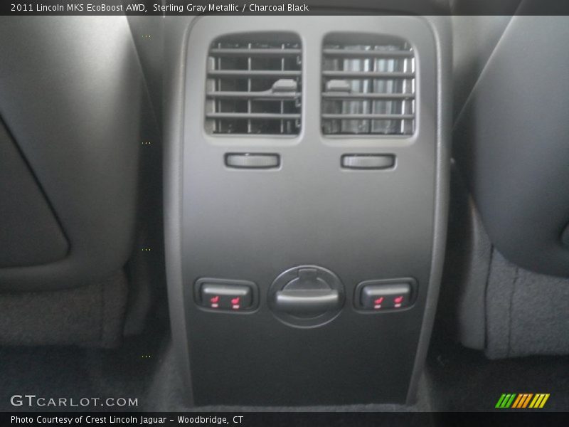 Sterling Gray Metallic / Charcoal Black 2011 Lincoln MKS EcoBoost AWD
