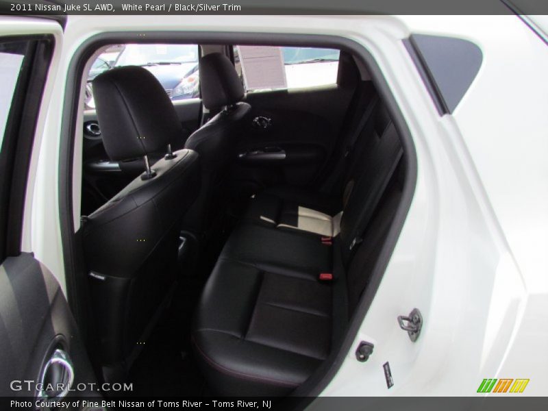 White Pearl / Black/Silver Trim 2011 Nissan Juke SL AWD