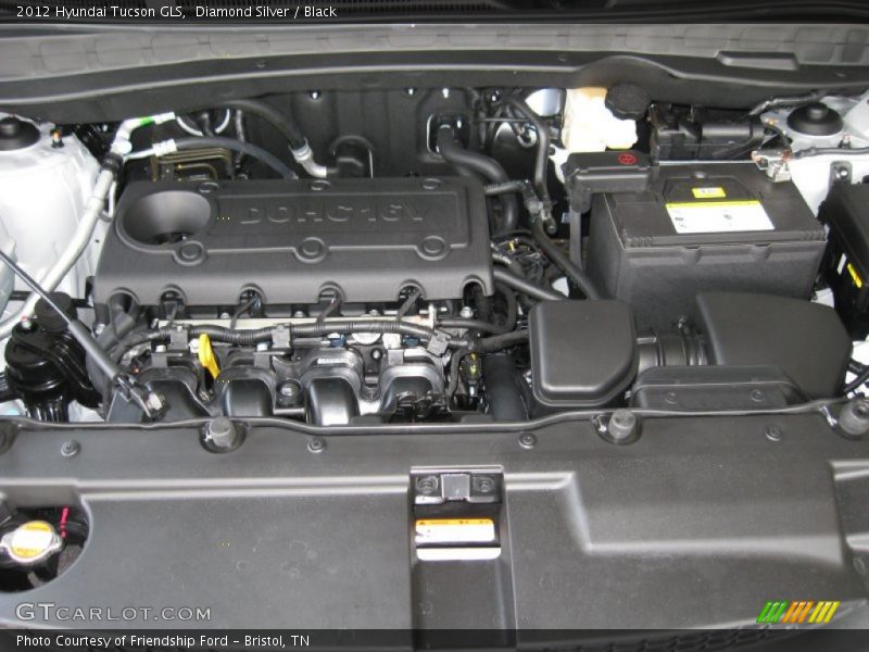  2012 Tucson GLS Engine - 2.4 Liter DOHC 16-Valve CVVT 4 Cylinder