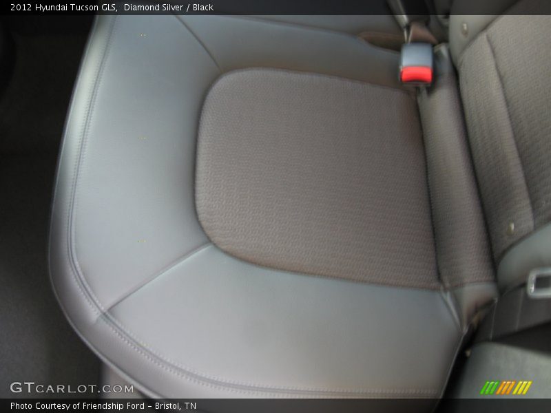 Diamond Silver / Black 2012 Hyundai Tucson GLS