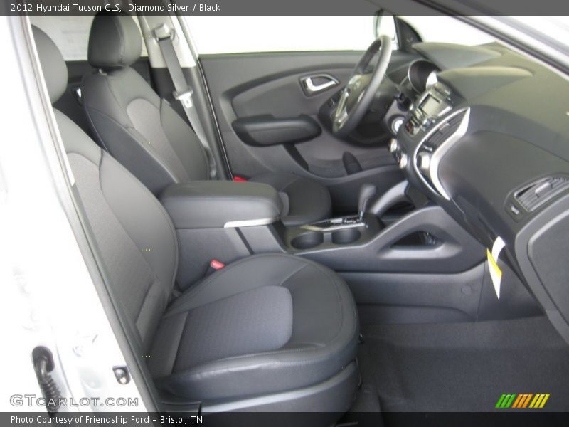  2012 Tucson GLS Black Interior