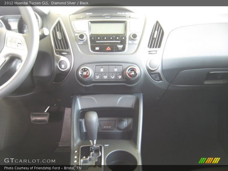 Diamond Silver / Black 2012 Hyundai Tucson GLS