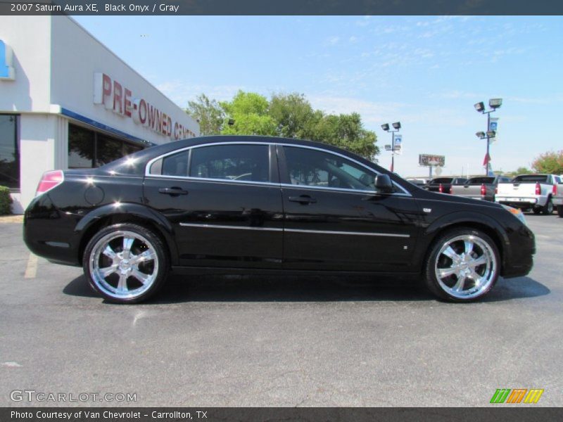 Black Onyx / Gray 2007 Saturn Aura XE
