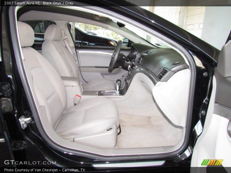 Black Onyx / Gray 2007 Saturn Aura XE