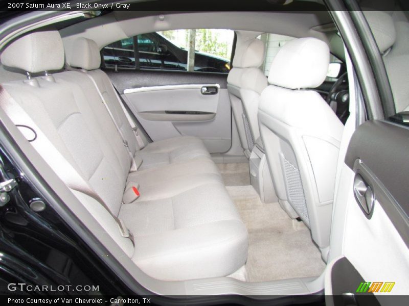 Black Onyx / Gray 2007 Saturn Aura XE