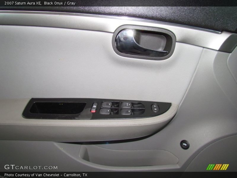 Black Onyx / Gray 2007 Saturn Aura XE
