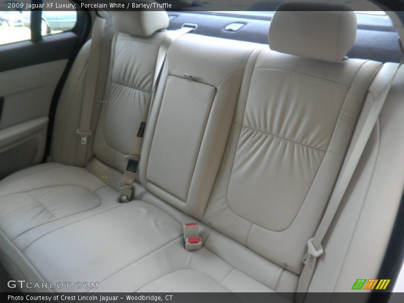 Porcelain White / Barley/Truffle 2009 Jaguar XF Luxury