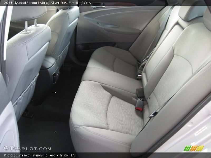  2011 Sonata Hybrid Gray Interior