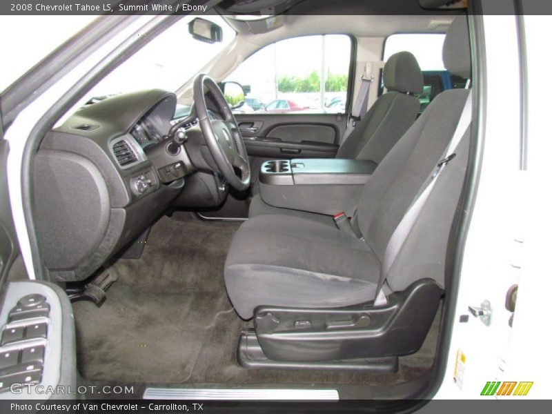Summit White / Ebony 2008 Chevrolet Tahoe LS