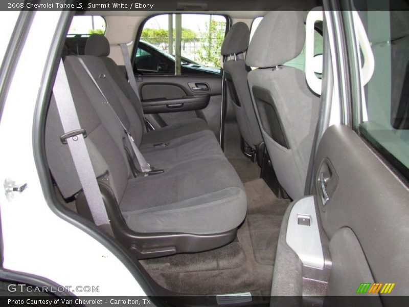 Summit White / Ebony 2008 Chevrolet Tahoe LS