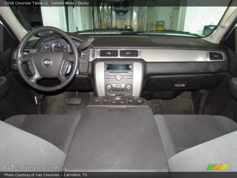Summit White / Ebony 2008 Chevrolet Tahoe LS
