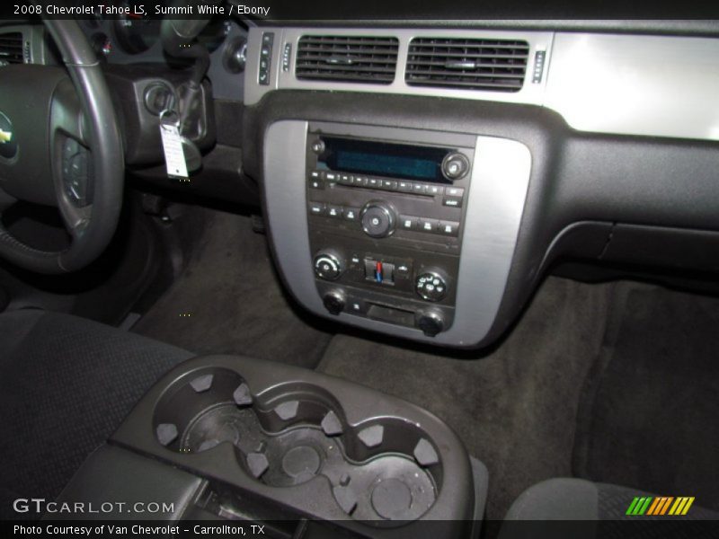 Summit White / Ebony 2008 Chevrolet Tahoe LS