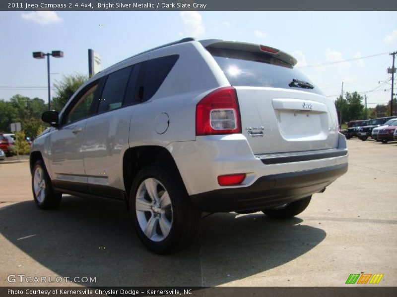 Bright Silver Metallic / Dark Slate Gray 2011 Jeep Compass 2.4 4x4