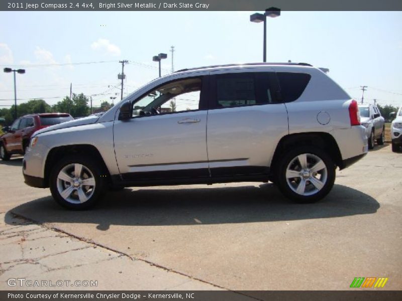 Bright Silver Metallic / Dark Slate Gray 2011 Jeep Compass 2.4 4x4