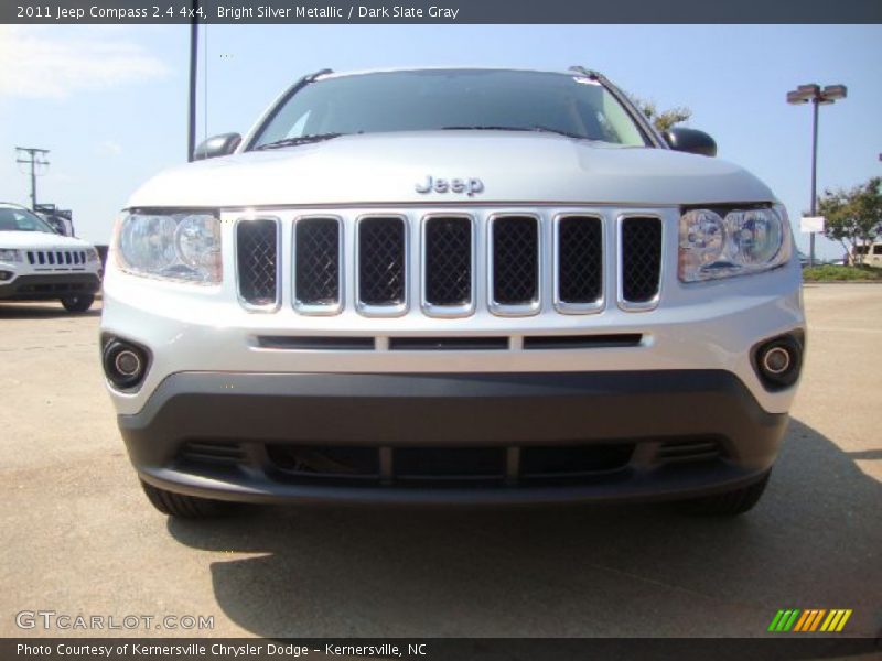 Bright Silver Metallic / Dark Slate Gray 2011 Jeep Compass 2.4 4x4