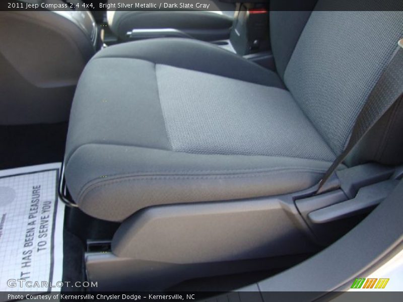 Bright Silver Metallic / Dark Slate Gray 2011 Jeep Compass 2.4 4x4